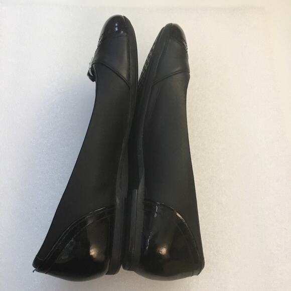 Geox Black Respira Flats with Buckle Accent - Picture 5 of 10